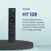 RESORB HT 128 New RMT-AH200U RMTAH200U Replacement Remote Control fit for Sony Home Theatre System and Sound Bar HT-RT3 HTRT3 HT-RT40 HTRT40 HT-CT390 HTCT390