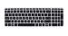 Saco Black and Clear Keyboard Skin For HP Pavilion 15-AB027TX(CKS3H19BC-08)