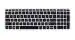 Saco Black and Clear Keyboard Skin For HP Pavilion 15-AB027TX(CKS3H19BC-08)