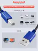 Shivpriya Cables Pvt. Ltd. CABLES PRIMIUM 3.0 USB MALE TO FEMALE EXTENSION CABLE 1.5 Meter/4.92Ft, USB A Male to A Female Cable, USB Extender for Tv, Pc, Hard Drive, USB Flash Drive, Mouse Keyboard, Webcam, Scanner