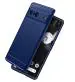 Golden Sand Carbon Fibre Case for Google Pixel 7, Google Pixel 7 5G Back Cover Case, Shockproof Rugged Durable Drop Protection Tested for Google Pixel 7 5G, Blue