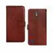 Jotech Vintage Flip Cover For Jio Next - Brown