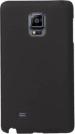 Multronics Black Rubber Back Cover Compatible With Samsung Galaxy Note 4