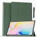 ProElite Smart Flip Case Cover for Samsung Galaxy Tab S6 Lite 10.4 Inch 2022 (SM-P610/P615) Translucent Back with Stylus Pen, Dark Green
