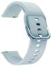 LIDDU Silicone Smart Watch Strap for Fossil Gen 5, 5E, and 6 (Baby Blue) - 22 mm