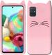 Aviaaz Samsung Galaxy A71 Pink Silicon Back Cover