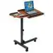 Assiento Comforts EN-LT001 Teak Wood MDF And Lamination Portable Mini Laptop Table (80 x 45 cm)