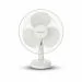 Bajaj Frore Neo Table Fan 400 MM |Aerodynamically Balanced Blades| 100% CopperMotor|3-Speed Control| 2-Yr Warranty, White