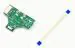 Tcos Tech Ps4 Controller Usb Charging Port Charger Socket Board Jds-001 With 14 Pin Power Switch Flex Eject Ribbon Cable