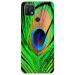 MobiEra Oppo A15 Multicolor Peacock Art Design Plastic Hard Case Cover