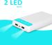 FIGER 33000 mAh Blue Lithium Polymer Battery Power Bank
