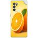 GADGETSWRAP Printed Vinyl Skin Sticker for Oppo Reno 6 Pro - orange fruits