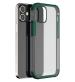 Golden Sands for Apple iPhone 12 Mini Case Cover, Rugged Frosted Semi Transparent Pc Shock Proof Slim Back Cover for Apple iPhone 12 Mini, Green