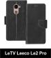 Sbms Letv Leeco Le2 Pro Black Artificial Leather Shock Proof Flip Cover