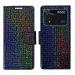 A D Enterprises Glitter Flip Cover for Poco M4 Pro 4G | Magnetic Case | Shock Absorbent | Flip Cover Poco M4 Pro 4G