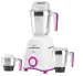 HAVELLS GHFMGDWV075 Klassic 750 W Mixer Grinder (3 Jars, White - Lavender)