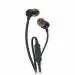 Jbl By Harman T110 Wired In Ear Earphones With Mic (Black)