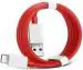 Mifkrt Red, White 65 W Dart Vooc Dash Usb Type C Charging Cable 1 M Usb Type C Cable For All Vivo, Oppo, Samsung, Gionee, Mi, Vivo, One Plus And Boat
