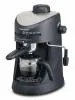 Morphy Richards New Europa 800-Watt Espresso and Cappuccino Coffee Maker, 4-Cup, Black