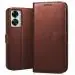 Jotech Vintage Flip Cover For OnePlus Nord 2T 5G- Brown