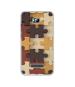 Casotec Puzzle Pattern Design Printed Silicon Soft TPU Back Case Cover for Micromax Canvas Spark 3 Q385