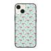 Qrioh Mint Pink Flamingo Glass case for Apple iPhone 14 Plus