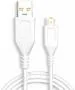Mifkrt White Micro Usb 1 M 4A Fast Charging Data Cable For All Mobile Vivo, Oppo, Samsung, Gionee And Mi, Vivo Phones