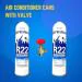 SATYWALI Refrigerant R-22 Can Compatible with All Air Conditioners (R-22 Can+Valve)