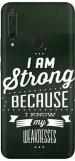 aadia Huawei Honor 9x Matte Vinyl Quotes Printed Mobile Skin Sticker with Scratch Resistant Lamination