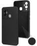 Jkobi Smooth Black Silicone Mobile Back Cover for Infinix Hot 12 Play