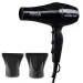 VEGA Professional Pro Dry 2200-2400W Hair Dryer for Salon Professionals and Styling at Home | Cool Shot Button and 3 Heat & 2 Speed Settings, Black, (VPMHD-03)