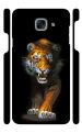 YAPZONE | Designer Back Case Cover for Samsung Galaxy J7 Max/On Max | Lion Black |