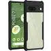 MULTRONICS Google Pixel 7 Transparent, Black Tpu, Pc Back Cover Case