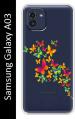 BeauCase Samsung Galaxy A03 Multicolor Silicon Grip Case Back Cover