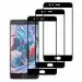 Kite Digital OnePlus 3/OnePlus 3T (Black) Tempered Glass Screen Protector with Edge to Edge Coverage and Easy Installation Kit (Pack of 3)