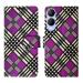 A D Enterprises Lacha Purple Flip Cover for Vivo Y17S 4G | Magnetic Case | Shock Absorbent | Flip Cover Vivo Y17S 4G