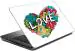 Artway Heart Love Flower Wallpaper Laptop Skin For 17 inch Laptop