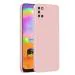 LIRAMARK Silicone Soft Back Cover Case for Samsung Galaxy A31 (Pink)