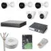 Cp Plus 2Mp Cctv Ip Camera Outdoor Full Set 3 Bullet 2 Dome 8 Channel Nvr 8 Port Jk Vision Poe 2Tb Hard Disk Cat6 Cable 100 Meter 10 Rj45 Connector