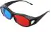 RV7 Anaglyph 3D Video Glasses (Red and Blue)