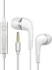 Ali Creation White 3.5 Mm Jack With Mic Earphones For Samsung Galaxy M20, M10 Devices