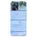 MobiEra Realme C35 Blue Wood Design Plastic Hard Case Cover