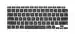 Saco Black Keyboard Skin For Apple MacBook Air(CKS-AP-406-0-BC-01)