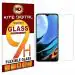 Kite Digital Xiaomi Redmi Mi 9/9A/9C/9i/9 Prime/9 Power Transparent Tempered Glass Screen Protector with Full Screen Coverage (Except Edges) and Installation Kit (Pack of 2)