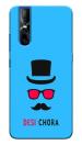 MobiEra Vivo V15 Pro Multicolor Desi Chora Quote Plastic Designer Printed Hard Case Cover
