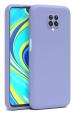 U&E Purple Silicone Back Cover For Poco M2 Pro