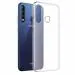 Fastship Rubber silicone Back Cover for Infinix S4 - Transparent