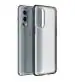 Golden Sands for OnePlus Nord 2 5G Back Cover - Rugged Frosted Semi Transparent PC Shock Proof TPU Slim Case for OnePlus Nord 2 Mobile, Frosted Black