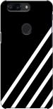 CustomEra OnePlus 5T Black, White Plastic Hard Case Back Cover