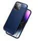 Golden Sand Carbon Fibre Case for Apple iPhone 14 Pro Max Back Cover Case, Shockproof Rugged Durable Drop Protection Tested for Apple iPhone 14 Pro Max, Blue